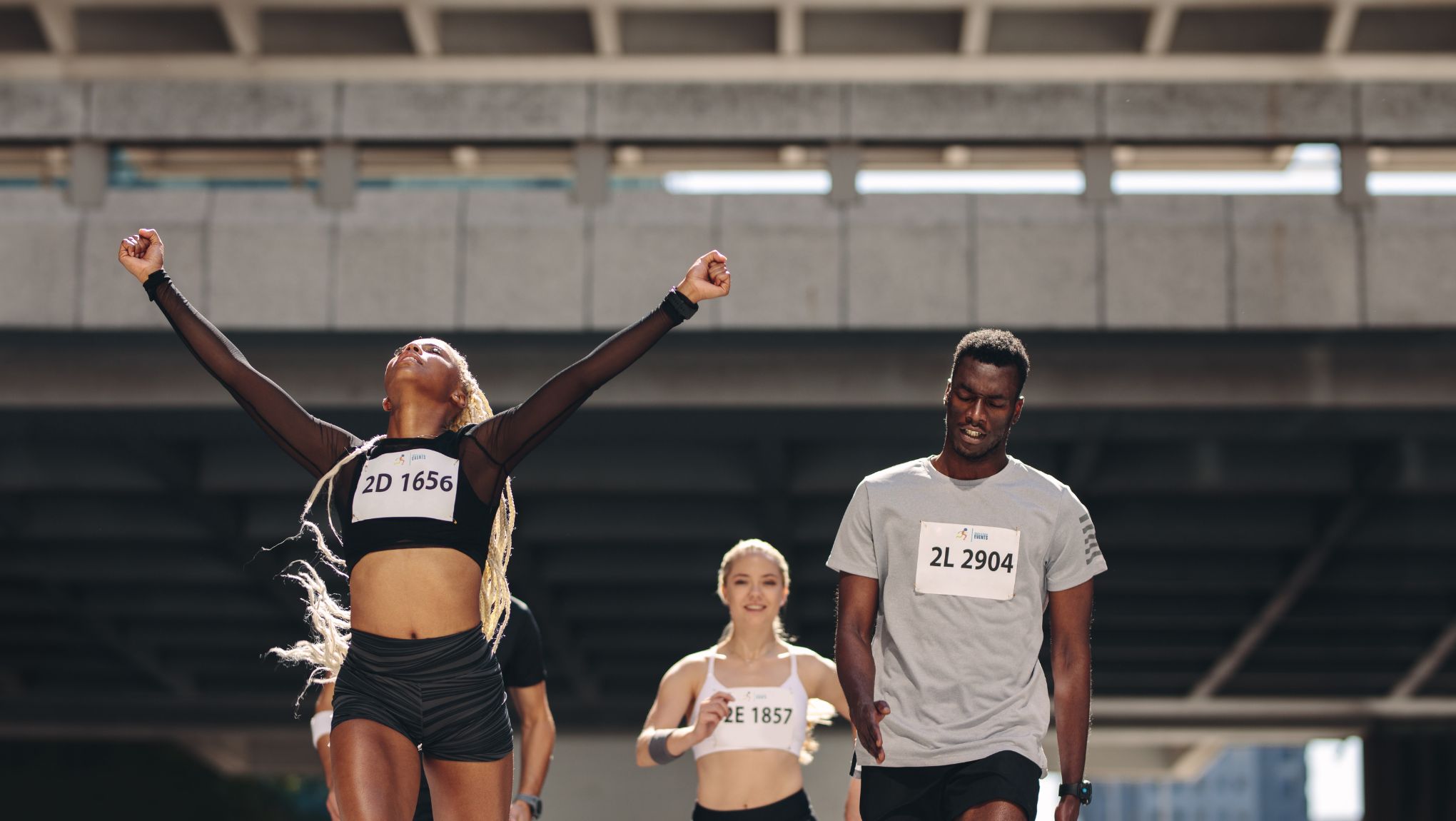 victoire course à pied